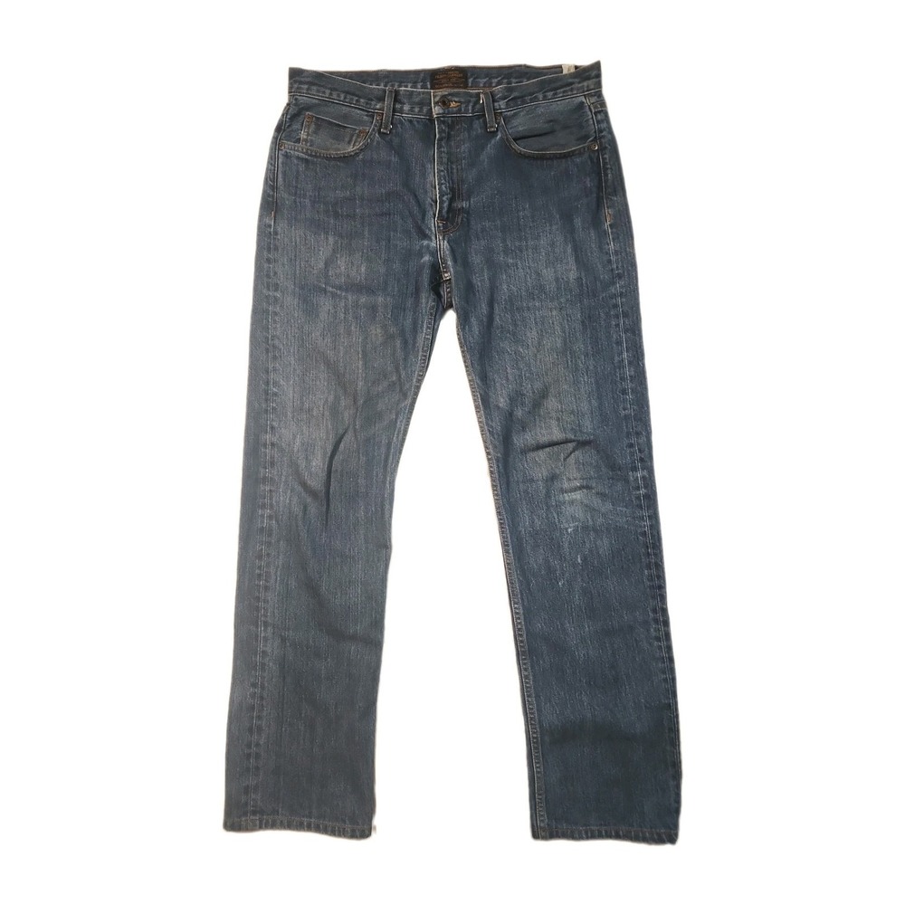Filson Mens Rail Splitter Jeans 34x34 Straight Leg Made In USA Denim 20172097 01